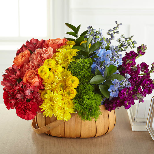 Prideful Basket –  Panda Flowers Canada Inc, Calgary AB