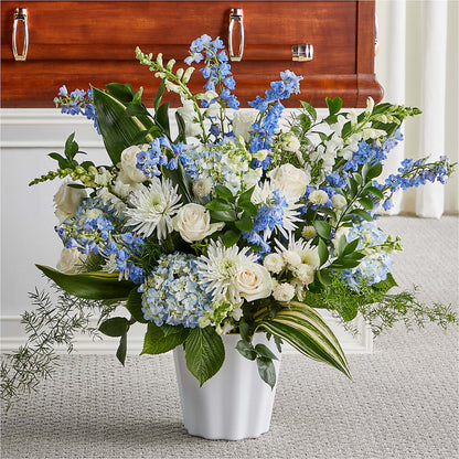 Everlasting Memories Floor Basket –  Panda Flowers Canada Inc, Calgary AB