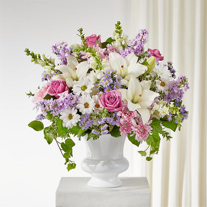 Remarkable Life Urn Arrangement –  Panda Flowers Canada Inc, Calgary AB