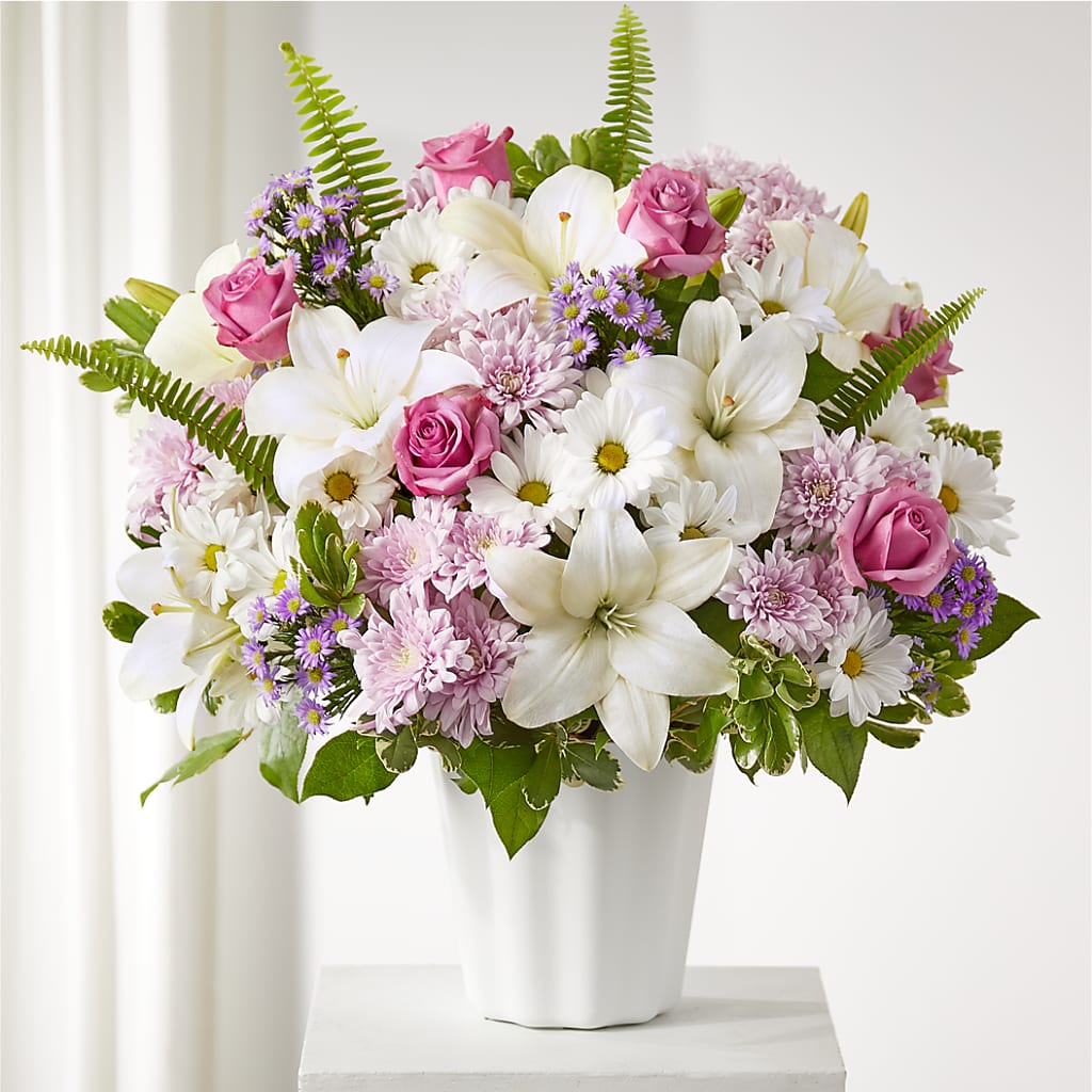 Warmest Thoughts Tabletop Basket –  Panda Flowers Canada Inc, Calgary AB