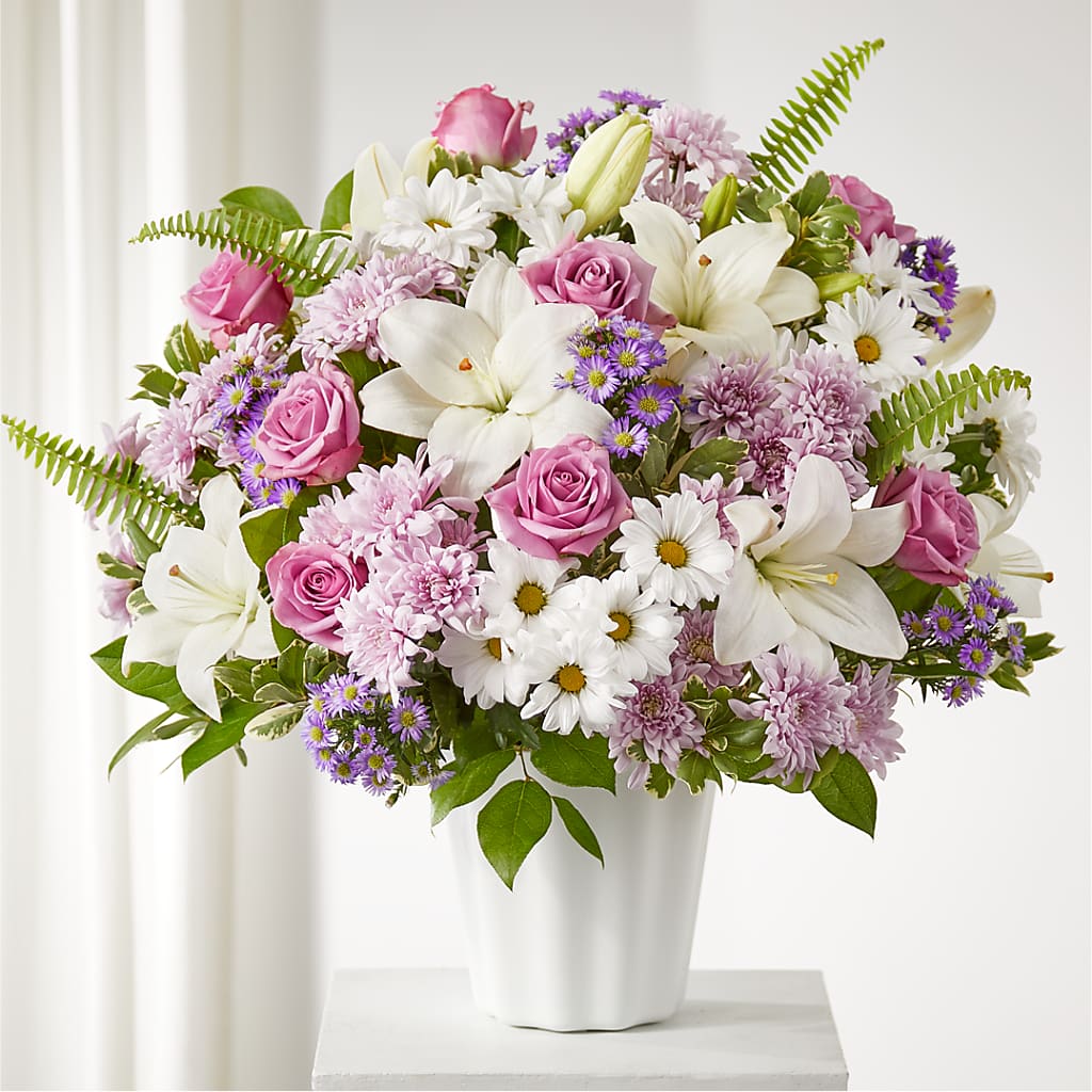 Warmest Thoughts Tabletop Basket –  Panda Flowers Canada Inc, Calgary AB