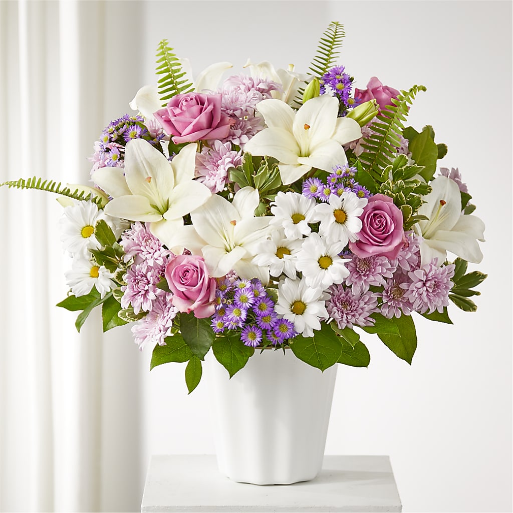 Warmest Thoughts Tabletop Basket –  Panda Flowers Canada Inc, Calgary AB