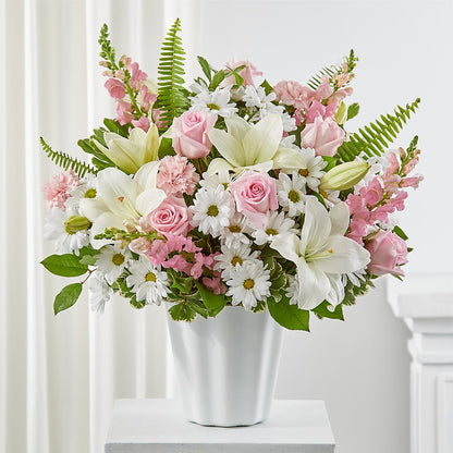 Soft Touch Tabletop Basket –  Panda Flowers Canada Inc, Calgary AB