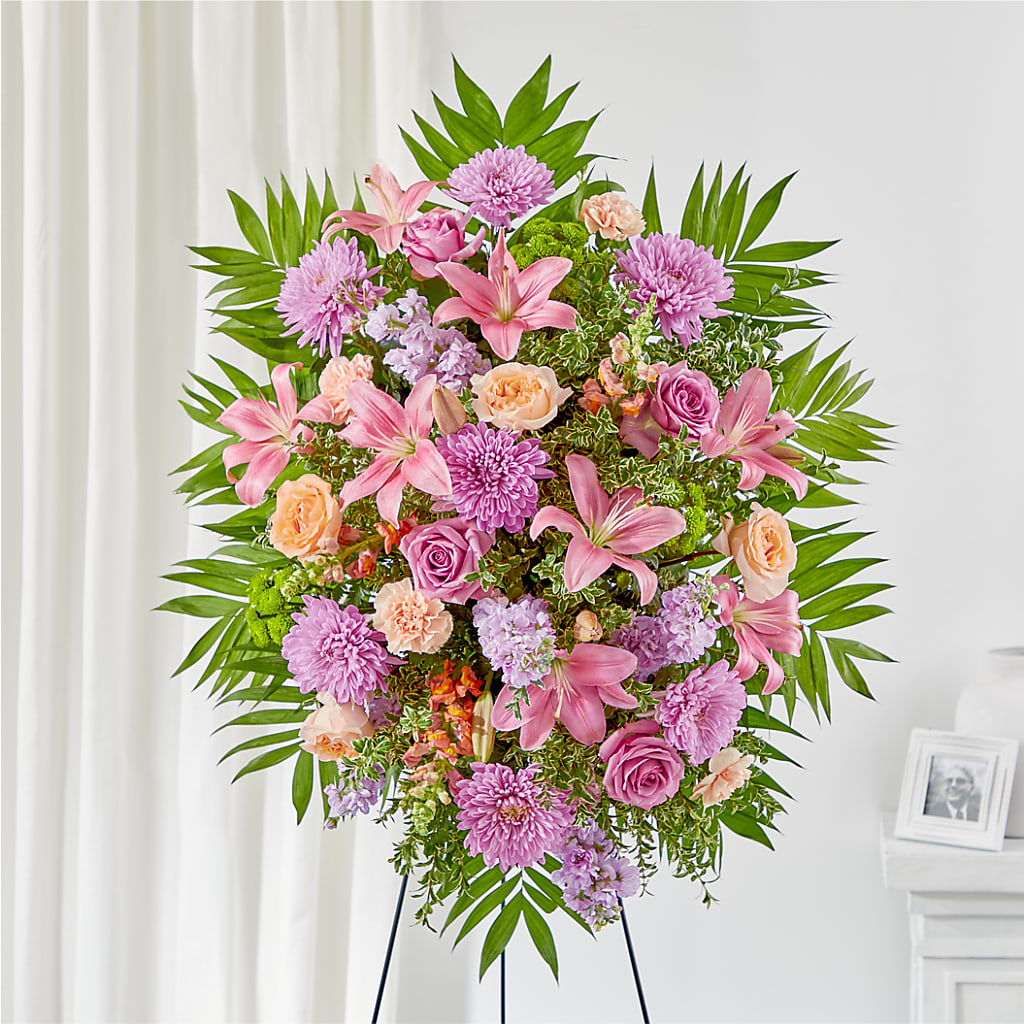 Love & Light Standing Spray –  Panda Flowers Canada Inc, Calgary AB