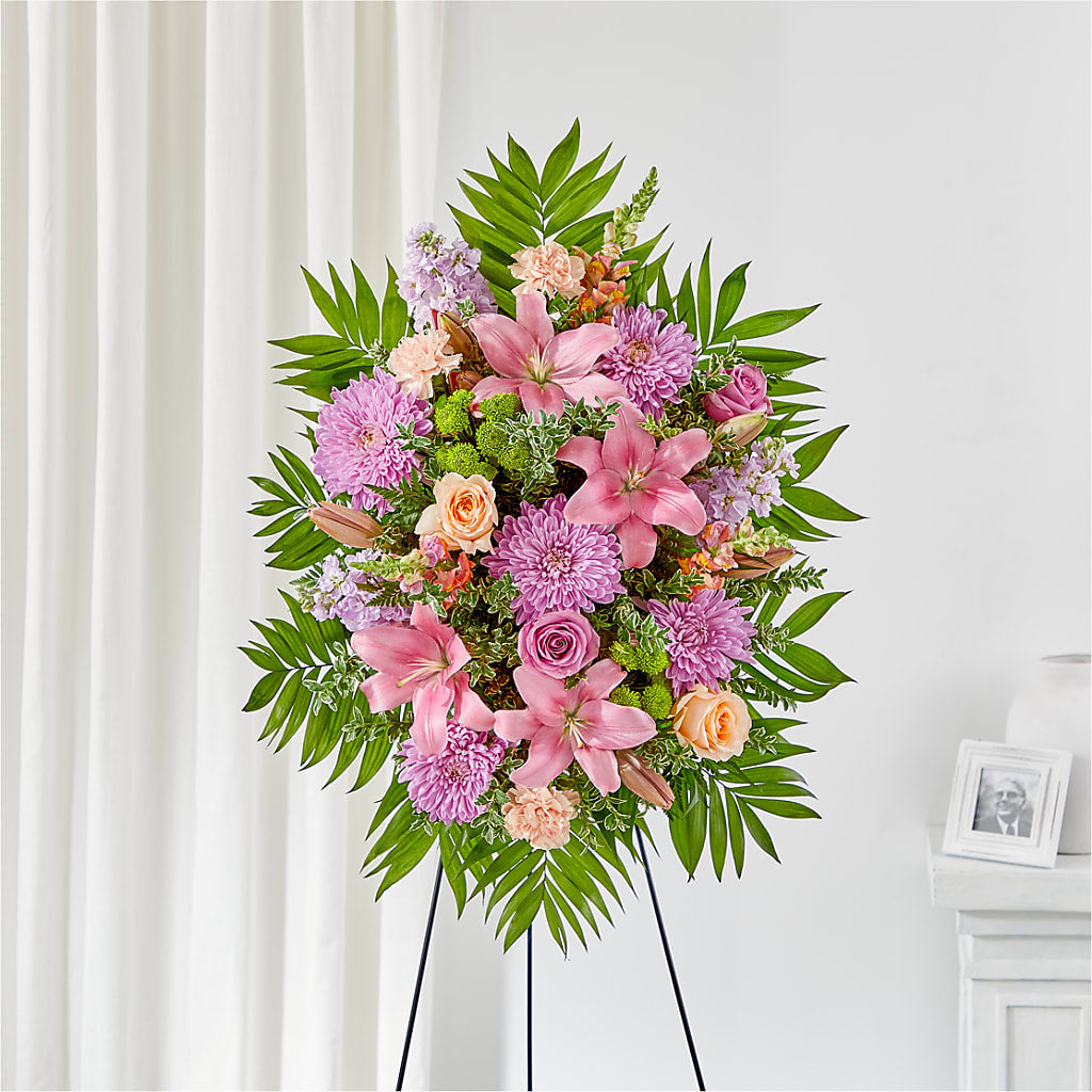 Love & Light Standing Spray –  Panda Flowers Canada Inc, Calgary AB
