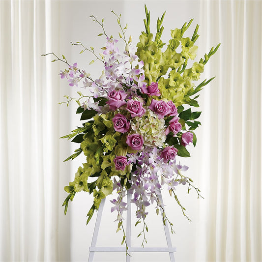 Lasting Legacy Standing Spray –  Panda Flowers Canada Inc, Calgary AB