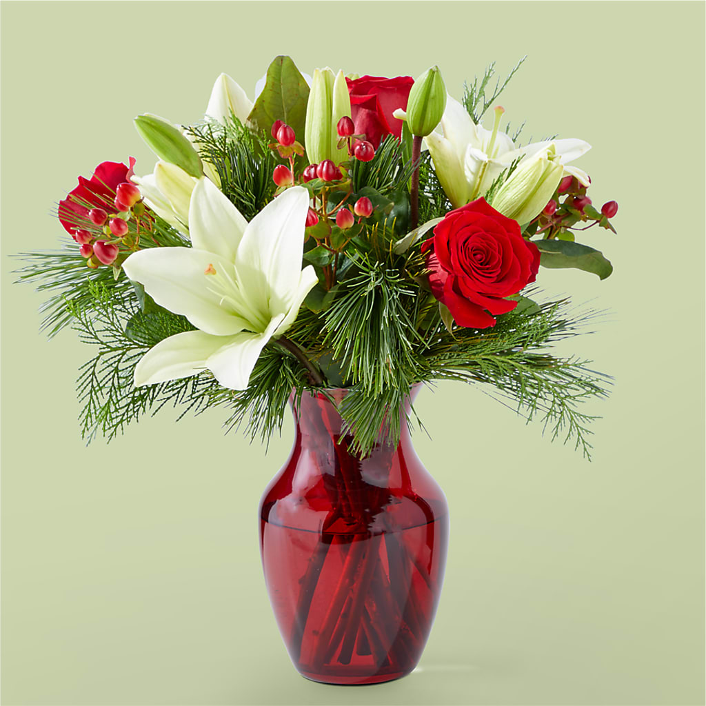 Evergreen Delight Bouquet –  Panda Flowers Canada Inc, Calgary AB