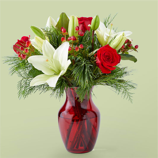 Evergreen Delight Bouquet –  Panda Flowers Canada Inc, Calgary AB
