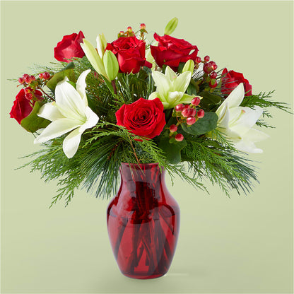 Evergreen Delight Bouquet –  Panda Flowers Canada Inc, Calgary AB