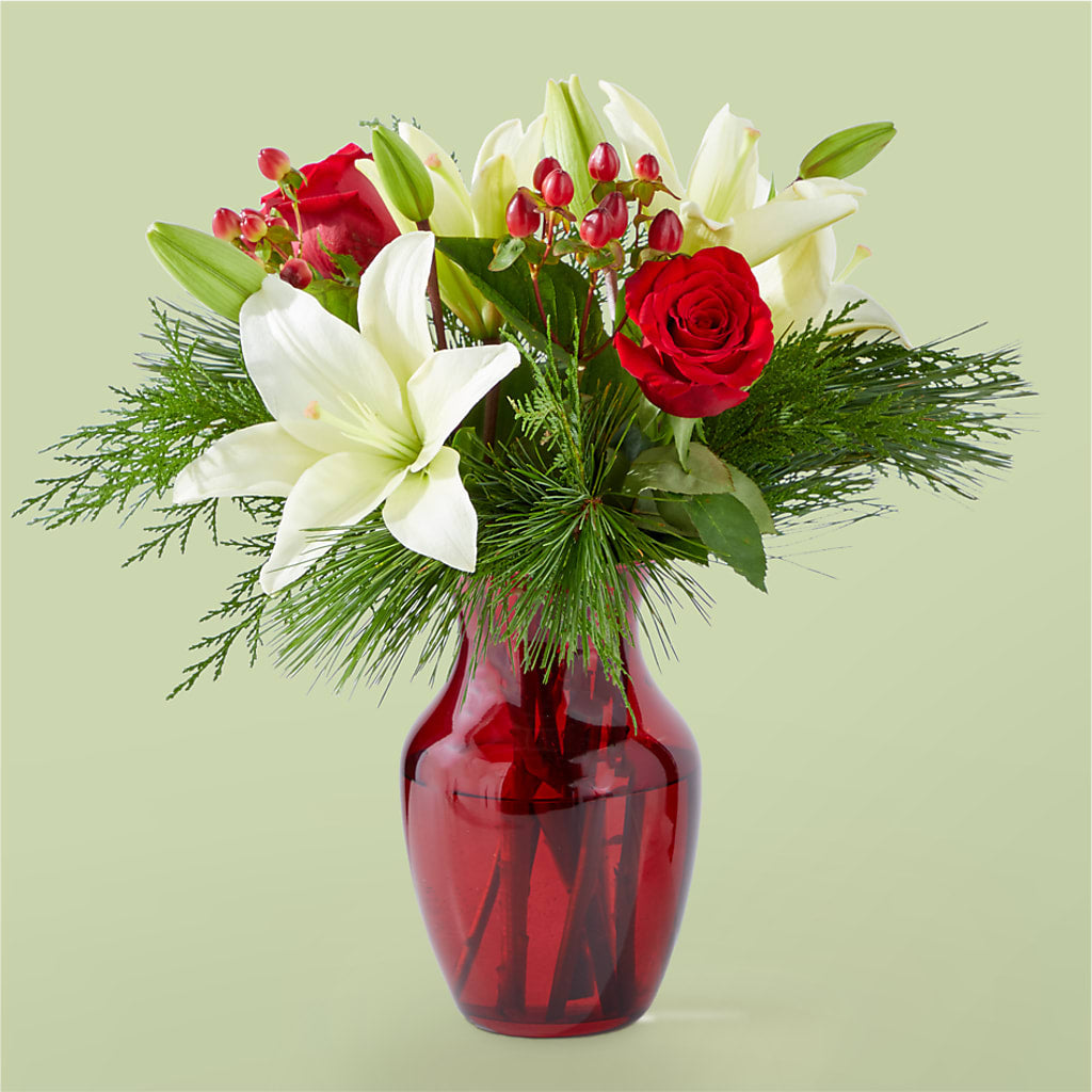 Evergreen Delight Bouquet –  Panda Flowers Canada Inc, Calgary AB