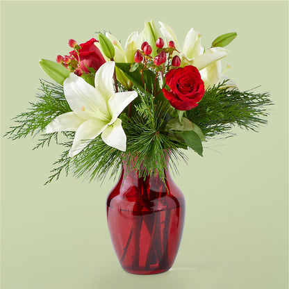 Evergreen Delight Bouquet –  Panda Flowers Canada Inc, Calgary AB
