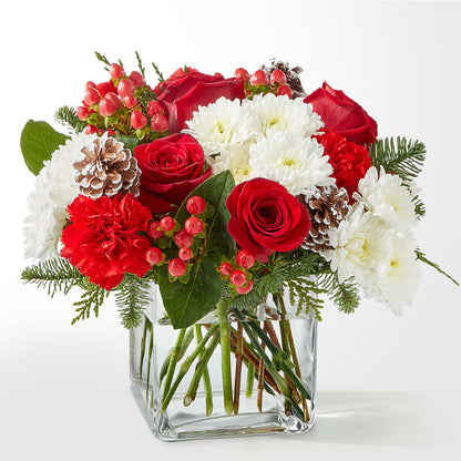 Snow Angel Bouquet –  Panda Flowers Canada Inc, Calgary AB