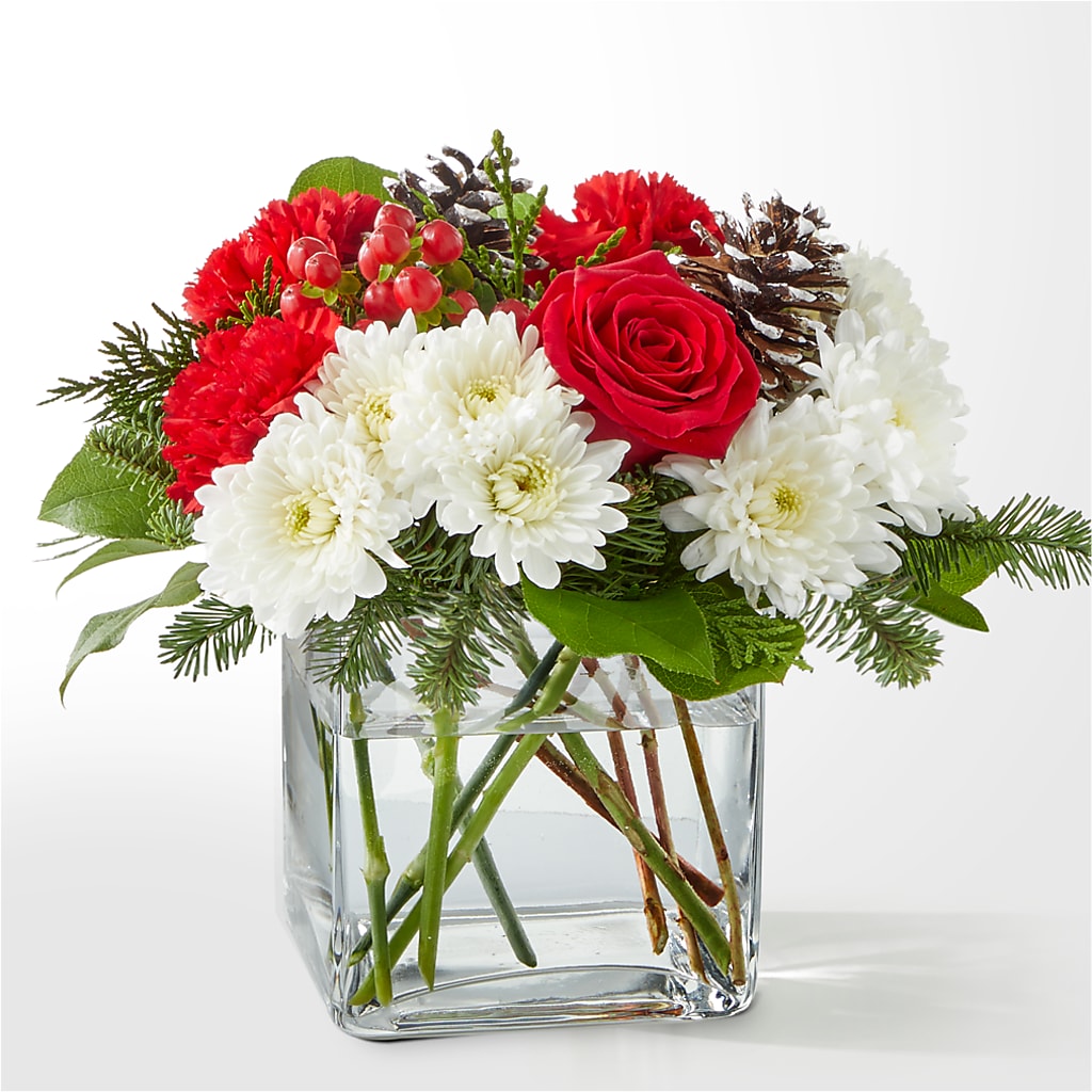 Snow Angel Bouquet –  Panda Flowers Canada Inc, Calgary AB