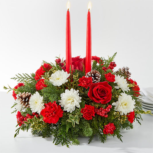 Holiday Soiree Centerpiece –  Panda Flowers Canada Inc, Calgary AB