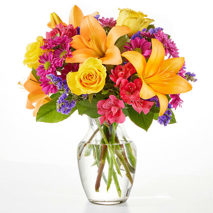 Colorful Visions Bouquet –  Panda Flowers Canada Inc, Calgary AB